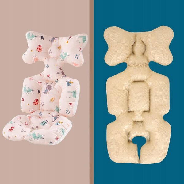 Cuscino Universale per Passeggino Neonato Morbido e Traspirante Stile B
