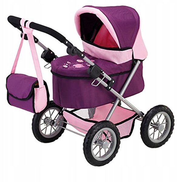 Bayer Chic verstellbarer und faltbarer Puppenwagen, geeignet für Puppen bis 46 cm