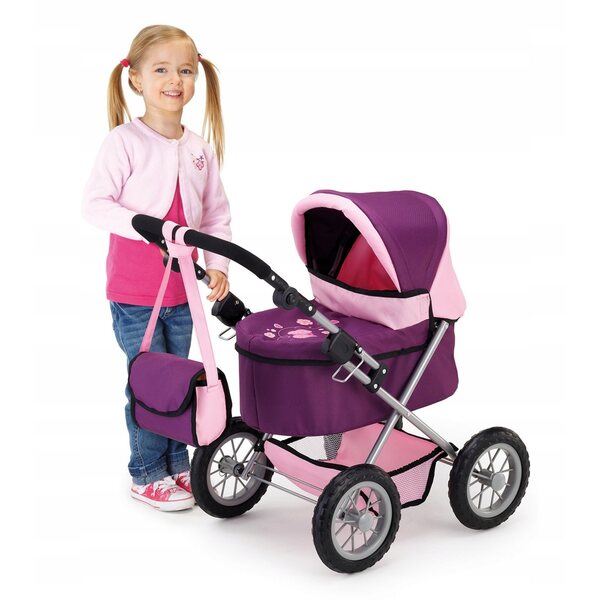 Bayer Chic verstellbarer und faltbarer Puppenwagen, geeignet für Puppen bis 46 cm