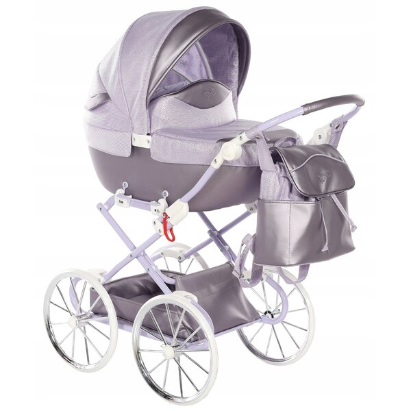 TAKO JUNAMA Dolce Mini Puppenwagen mit großen Rädern und elegantem Design