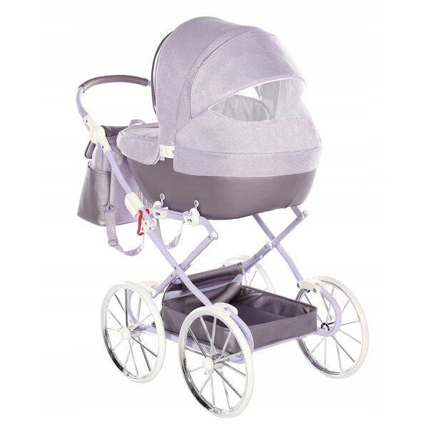 TAKO JUNAMA Dolce Mini Puppenwagen mit großen Rädern und elegantem Design