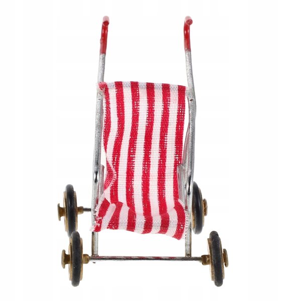 Puppenspielzeug-Kinderwagen aus robustem Kunststoff mit Cartoon-Design