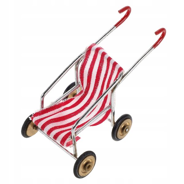 Poppenspeelgoedwagen van duurzaam kunststof met cartoon-design