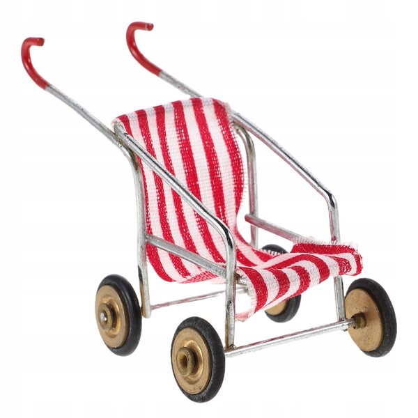 Poppenspeelgoedwagen van duurzaam kunststof met cartoon-design