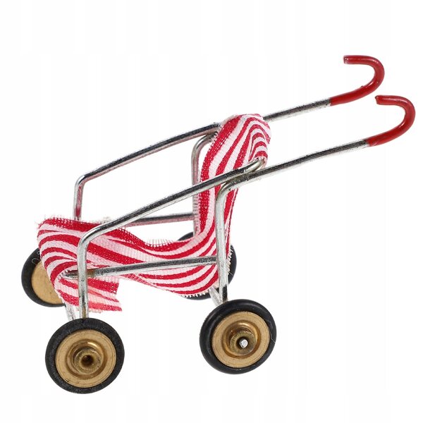 Poppenspeelgoedwagen van duurzaam kunststof met cartoon-design