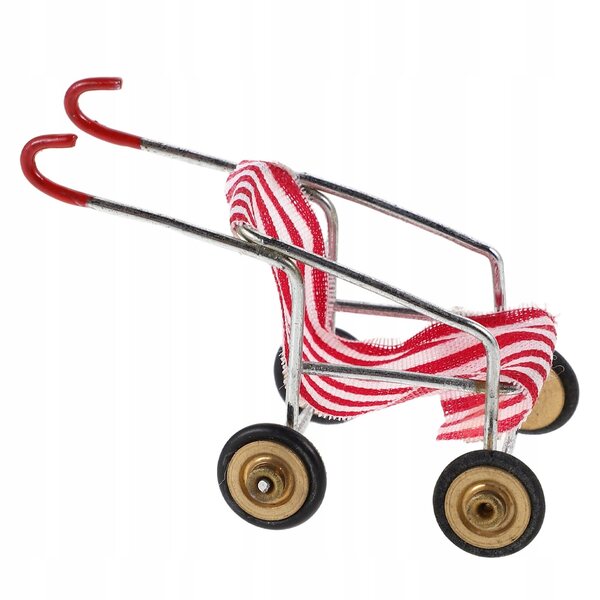 Poppenspeelgoedwagen van duurzaam kunststof met cartoon-design