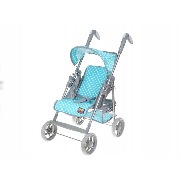 Adar Mint Polka Dot Puppenwagen, ab 3 Jahren