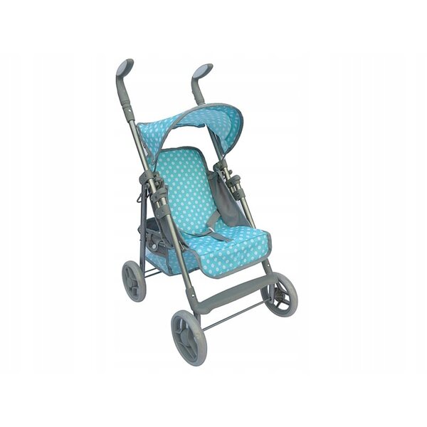 Adar Mint Polka Dot Puppenwagen, ab 3 Jahren