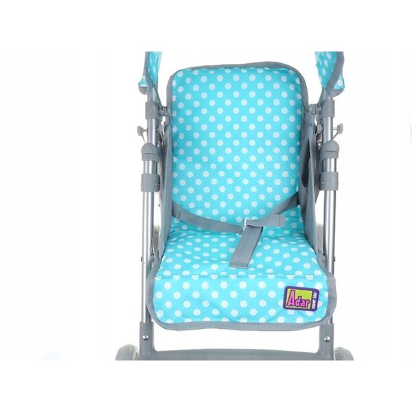 Adar Mint Polka Dot Puppenwagen, ab 3 Jahren