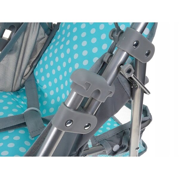 Adar Mint Polka Dot Puppenwagen, ab 3 Jahren