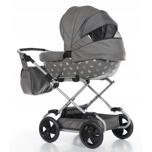 Puppenwagen Junama Imperial Mini von DADI, Weiß, 3–8 Jahre