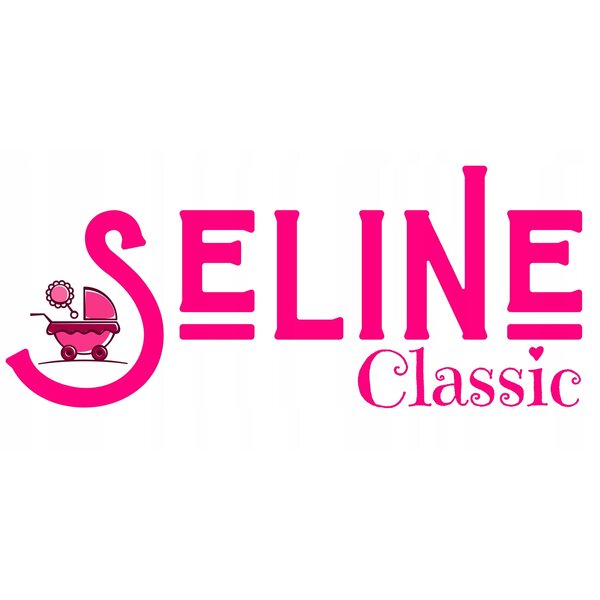 Сгъваема количка за кукли Seline Classic 2026 с чанта и комплект ленти за стан