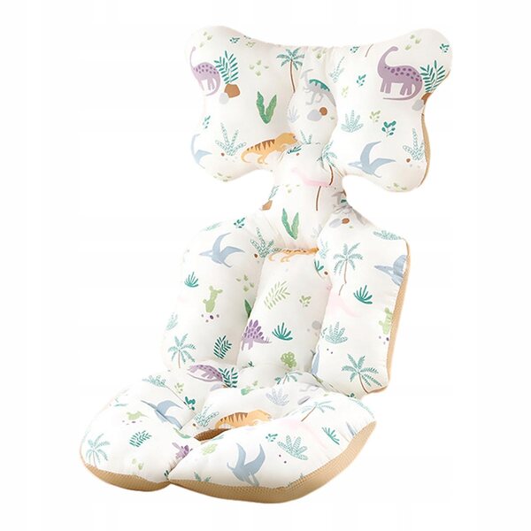 Cuscino universale antiscivolo per passeggino neonati stile C traspirante