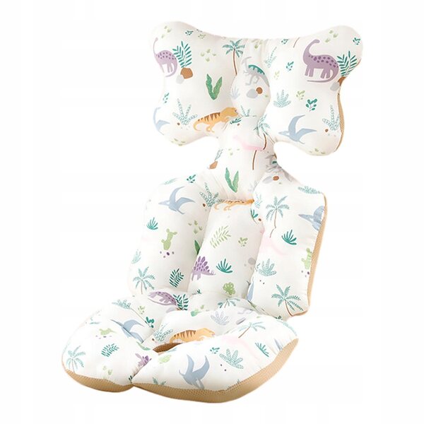 Cuscino universale antiscivolo per passeggino neonati stile C traspirante