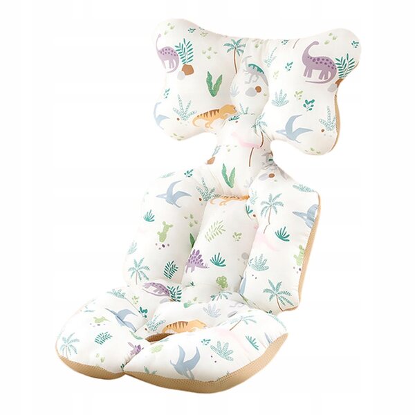Cuscino universale antiscivolo per passeggino neonati stile C traspirante