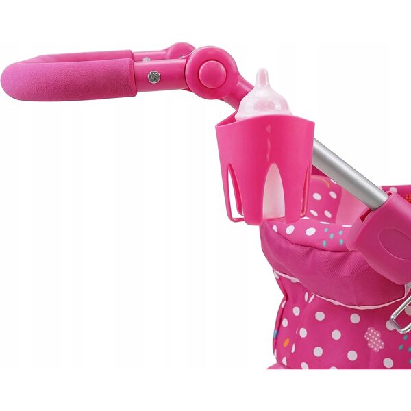 Hello Sunshine 18-teiliger Puppenwagen mit komplettem Zubehör