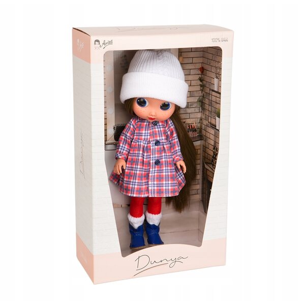 Arias Elegance Dunya 38 cm große Puppe mit Vanilleduft und modischem Kleid