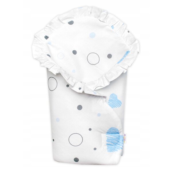 Luxuriöses Set für die I Love Baby Nelly-Puppe: Pucktuch, Steppdecke und 3D-Kissen