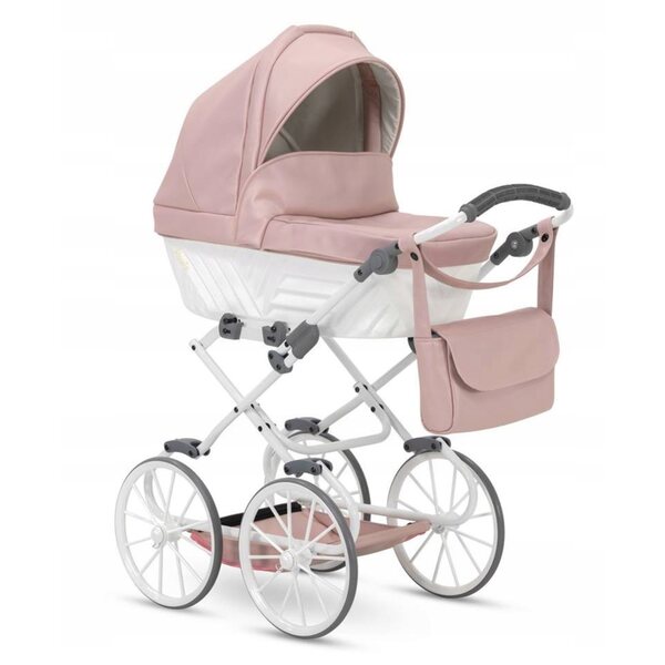 Kunert Rossie Eco 02 Beige Cappuccino Puppenwagen Elegant und widerstandsfähig