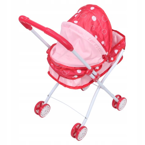 Passeggino giocattolo per bambole leggero e manovrabile con design colorato