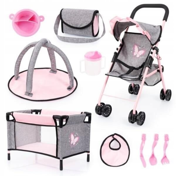 AKCESORIA Do Zabawy Lalkami WÓZEK Buggy Dla Lalek Bobasów WÓZKI Spacerówka