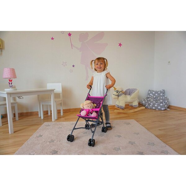Knorrtoys Nici Miniclara Sim Puppenwagen bis 37 cm – 3+ Spiel