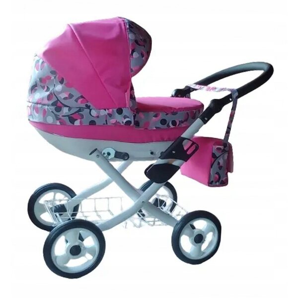 Beti tiefer Puppenwagen, Höhe 78 cm, für Kinder ab 3 Jahren