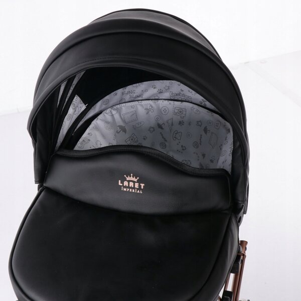 TAKO Imperial Mini tiefer Kinderwagen für Puppen mit Verstellung und Polsterung