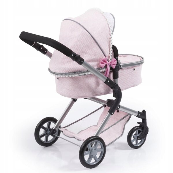 Claudio Reig Musicales rosa Puppenwagen 2 in 1 Combi Jogger Buggy