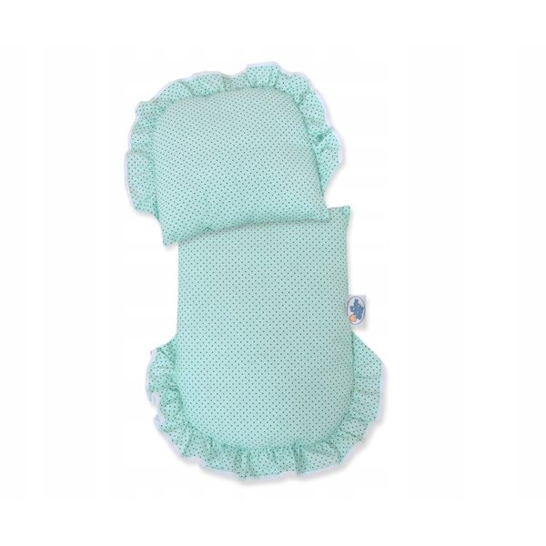 My Sweet Baby Deep Wicker Puppenwagen mit weicher Bettwäsche für Mädchen