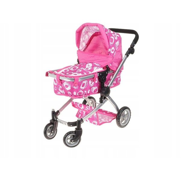 Adar Deep Puppenwagen mit verstellbarem Griff und faltbarem Verdeck