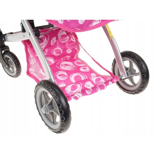 Adar Deep Puppenwagen mit verstellbarem Griff und faltbarem Verdeck