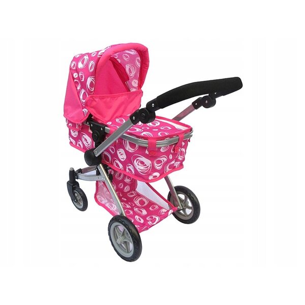 Adar Deep Puppenwagen mit verstellbarem Griff und faltbarem Verdeck