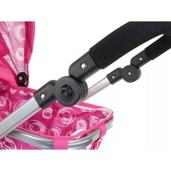 Adar Deep Puppenwagen mit verstellbarem Griff und faltbarem Verdeck