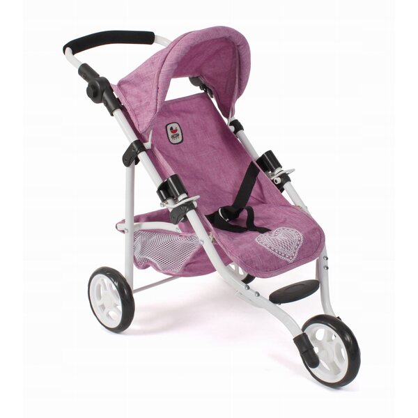 Bayer Chic Lola verstellbarer und leichter Puppenwagen für Kinder ab 3 Jahren