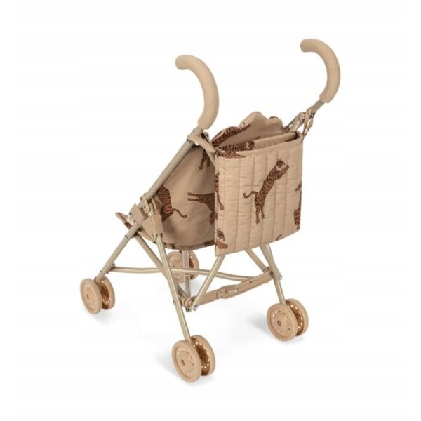 Puppen- und Stofftier-Kinderwagen Konges Sløjd Tiger Oxford Tan 3+ Jahre