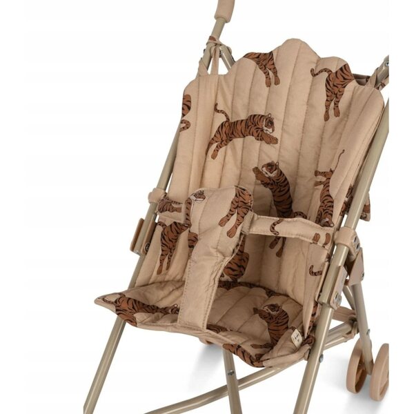 Puppen- und Stofftier-Kinderwagen Konges Sløjd Tiger Oxford Tan 3+ Jahre