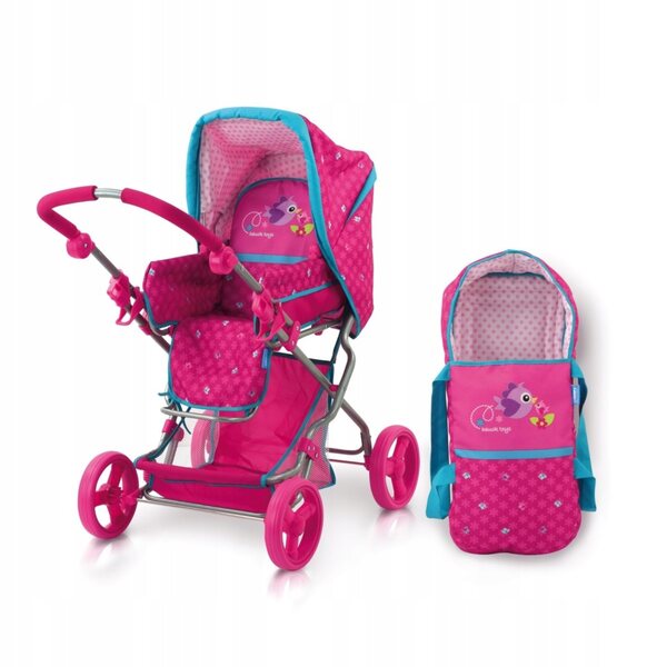 Hauck Birdie universeller und verstellbarer Puppenwagen für Kinder ab 3 Jahren