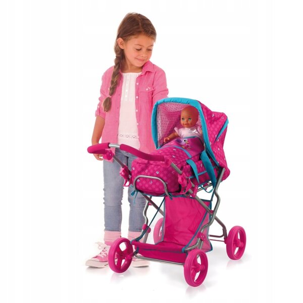 Hauck Birdie universeller und verstellbarer Puppenwagen für Kinder ab 3 Jahren