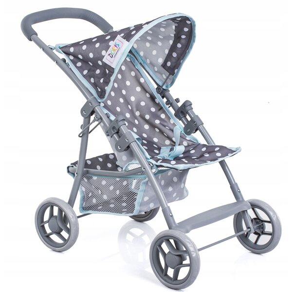 Leichter, faltbarer Doris-Puppenkinderwagen für Kinder ab 3 Jahren
