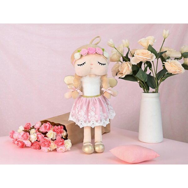 Bambola Metoo Angel 48cm con nome personalizzato, morbido peluche per bambini