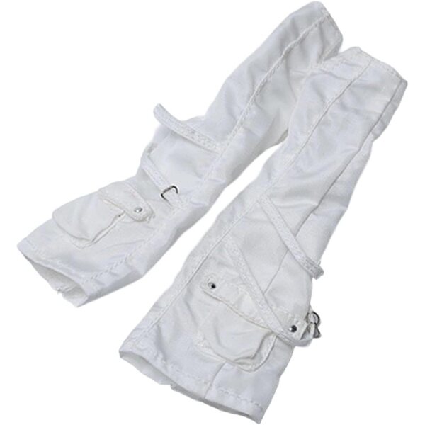 Miniatura Pantaloni Cargo in Stoffa per Action Figure Donna 1:12 – Accessorio Fashion