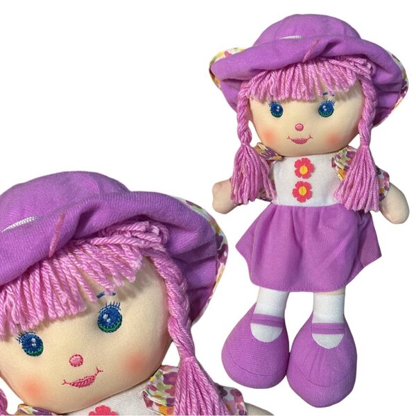 Bambola di pezza interattiva Dorotka 36 cm - peluche per bambini 3+