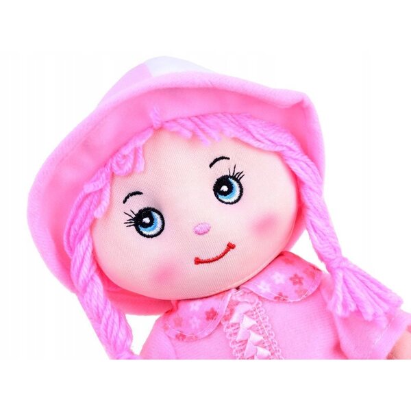 Bambola Zuzia 28 cm - Un morbido peluche di pezza per bambini dai 3 anni