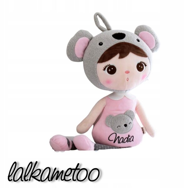 50 cm große Metoo-Koala-Puppe mit Kindernamen und Personalisierung als Geschenk