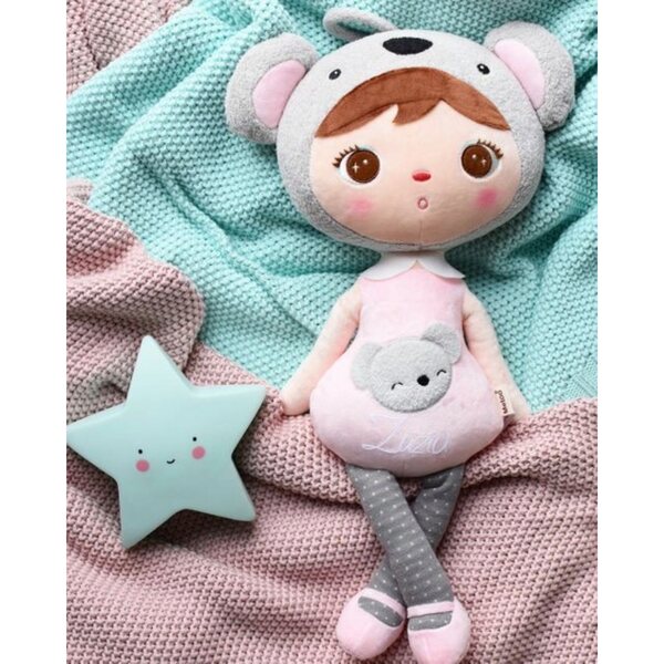 50 cm große Metoo-Koala-Puppe mit Kindernamen und Personalisierung als Geschenk