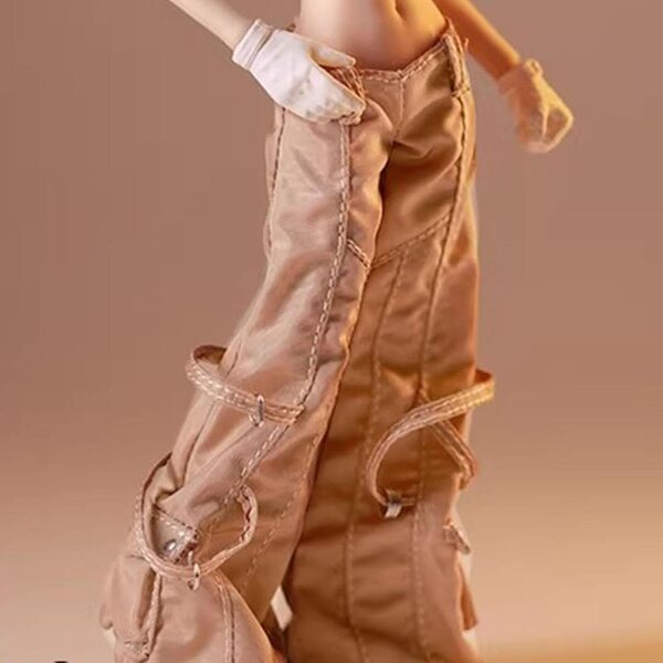 Miniatur-Cargohose Modell 1:12 aus Stoff, Modeaccessoires für 15-cm-Puppen