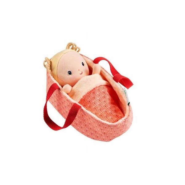 Lilliputiens Anais Bambola Neonato con Abbigliamento, Cestino e Copertina 12m+