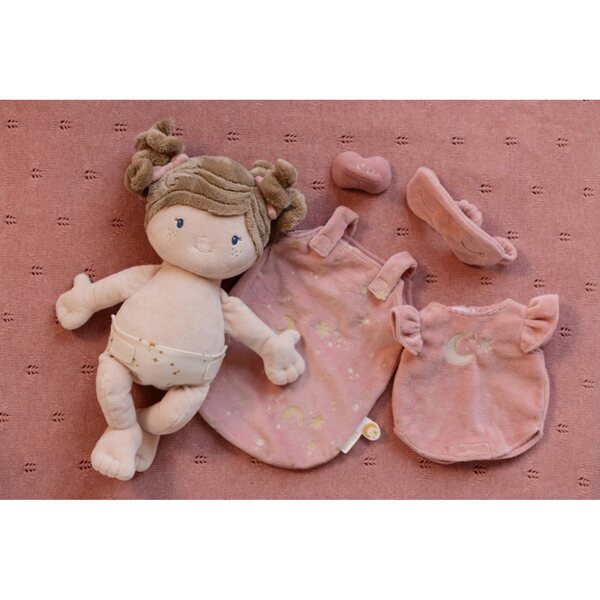 Little Dutch Rosa: 40 cm große weiche Puppe mit Zubehör für Kinder ab 1 Jahr