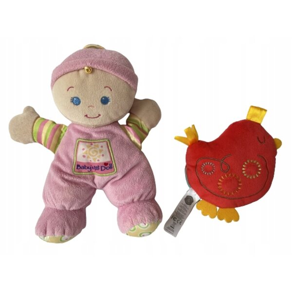 Fisher Price Meine erste Puppe mit musikalischer Bettdecke und Lichtern, 26,5 cm